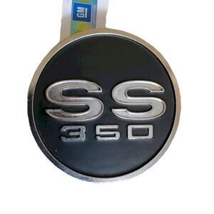 SS 350 1967-1968 Camaro Chevrolet Metal Gas Cap Replica Round Wall Decoration